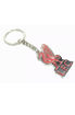 Picture of LIVERPOOL KEYRING CREST SILVER & RED